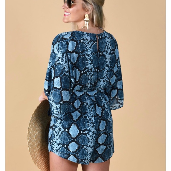 Buddy Love River Romper Blues - Picture 4 of 8